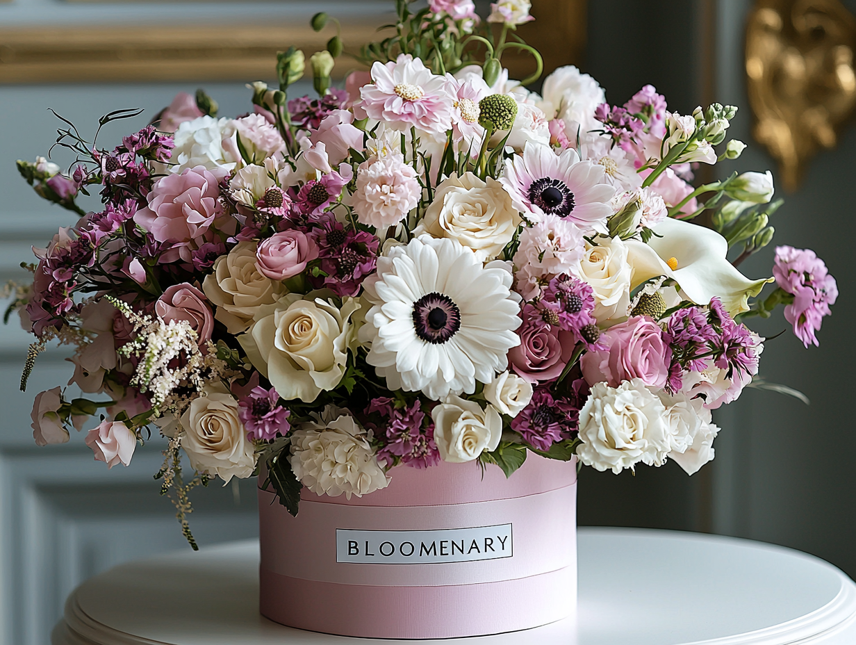 Experience the perfect harmony of luxury and nature with our Bloomenary Lux Boxes. These elegant arrangements are designed to create unforgettable moments.