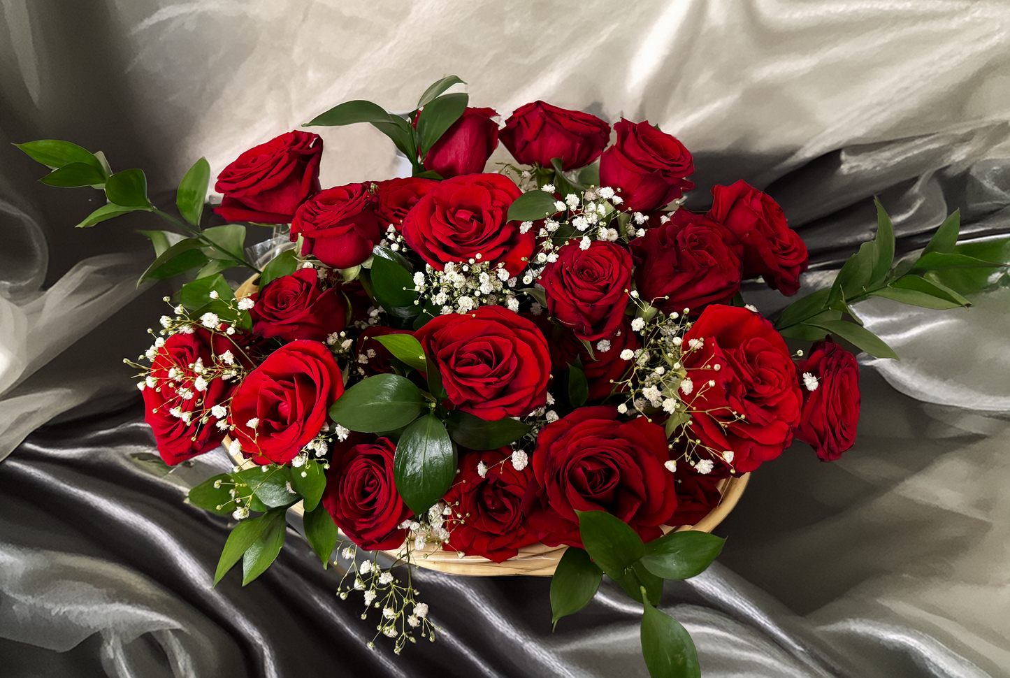 Avelia's Charm Basket 36, 50 Stems